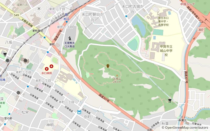Minakuchiokayama location map