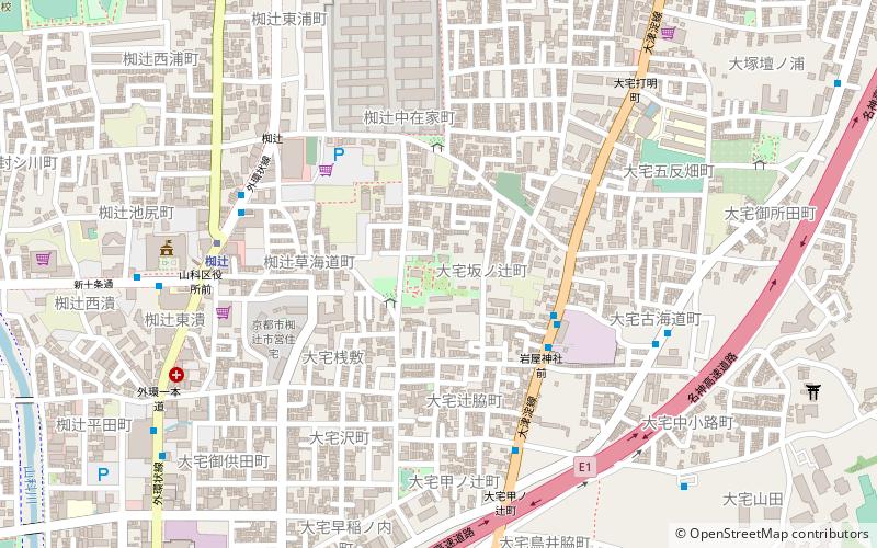 Yamashina Botanical Research Institute location map