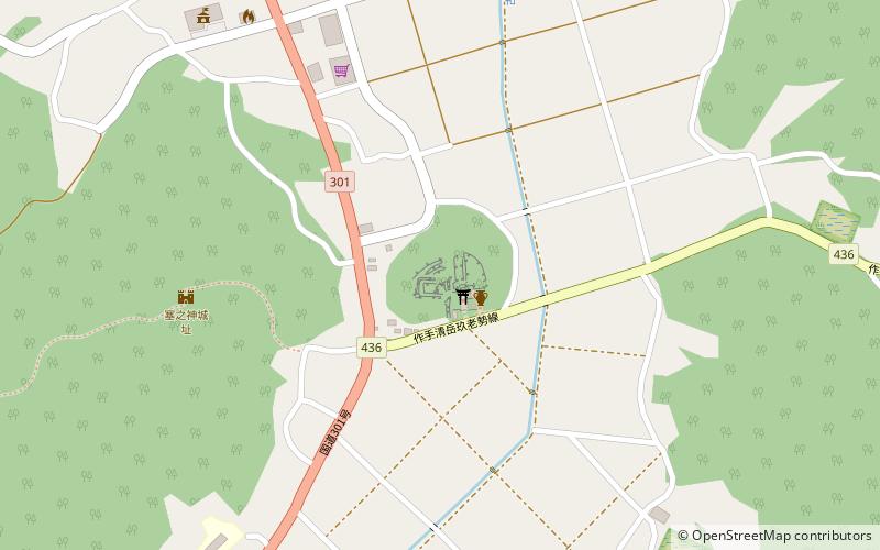 Furumiya Castle location map
