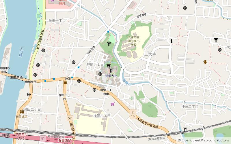 Takebe-taisha location map