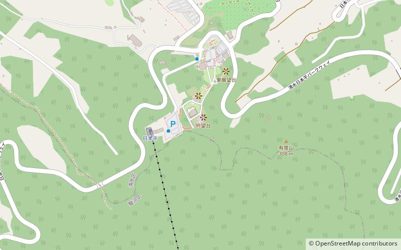 obserwatorium nihondaira shizuoka location map