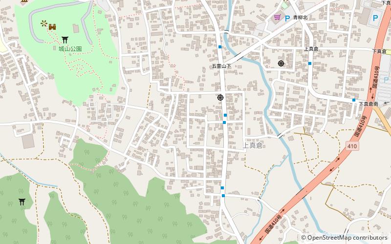 Tateyama Castle location map