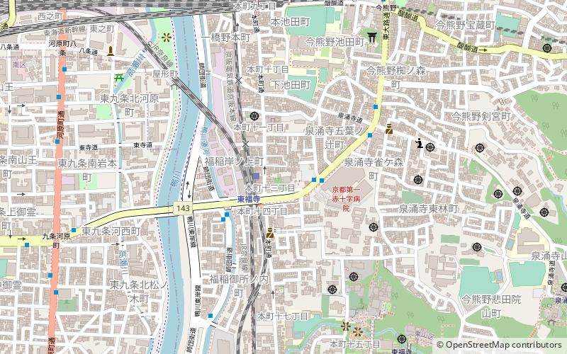 Manju-ji location map