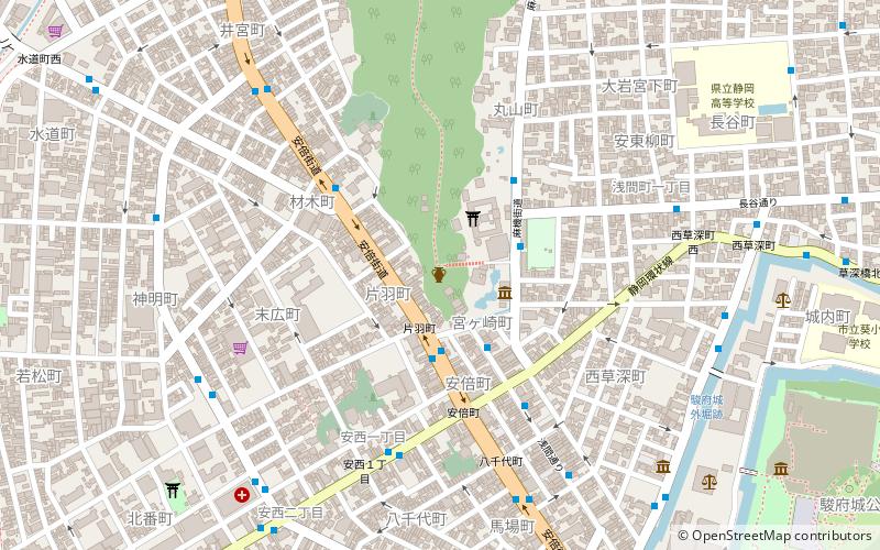 Kofun de Shizuhatagayama location map