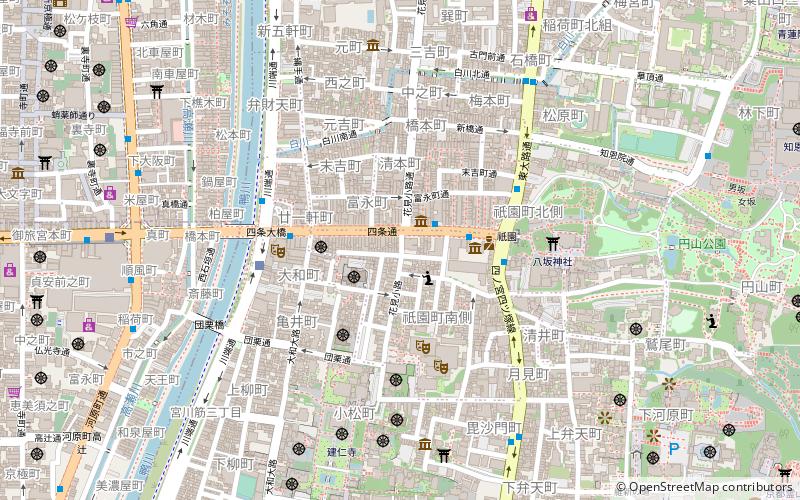 Gion location map