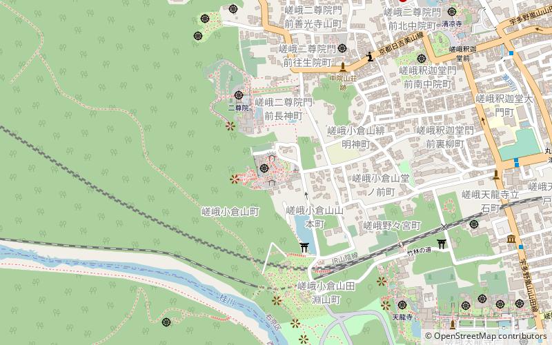 jojakkoji temple kioto location map