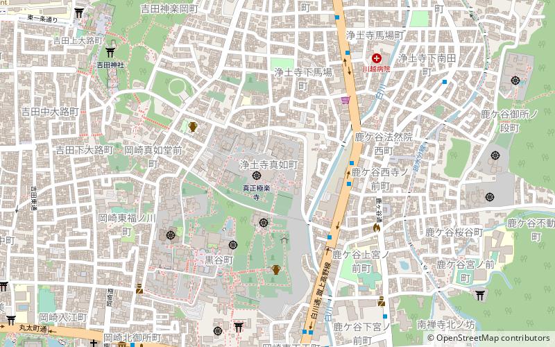 Shinshōgokuraku-ji location map
