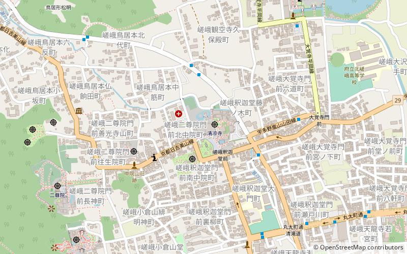 Seiryō-ji location map