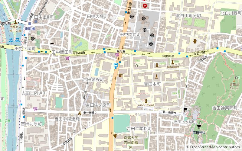 Kyoto University Museum location map