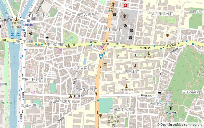 Kyoto University location map