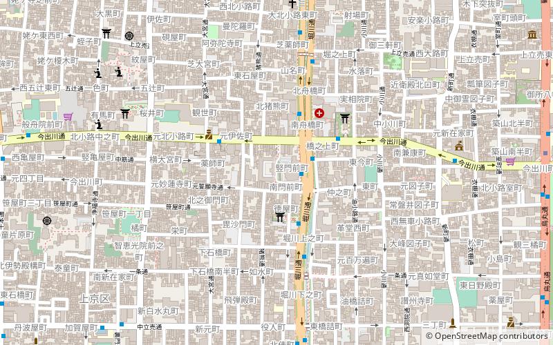 Nishijin Textile Center location map