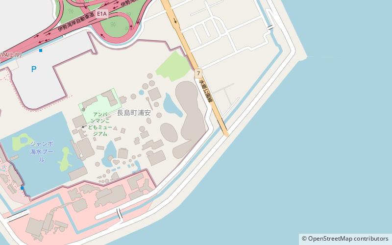 White Cyclone location map