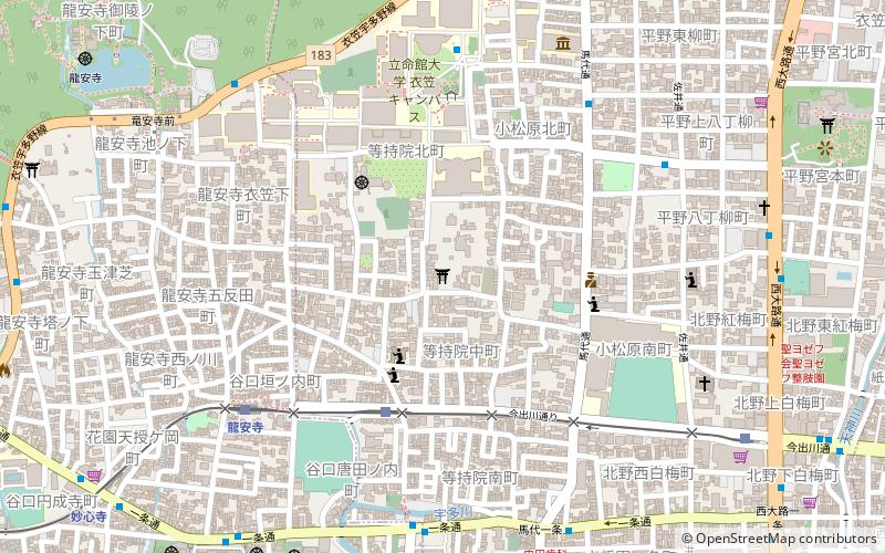 Rokushō-ji location map