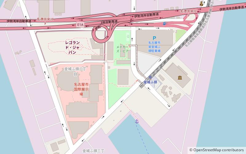 Takeda Teva Ocean Arena location map