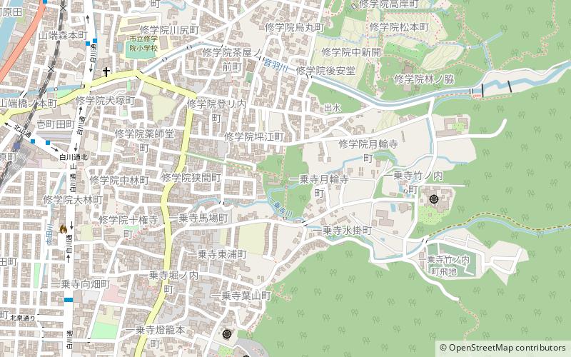 saginomori shrine kioto location map