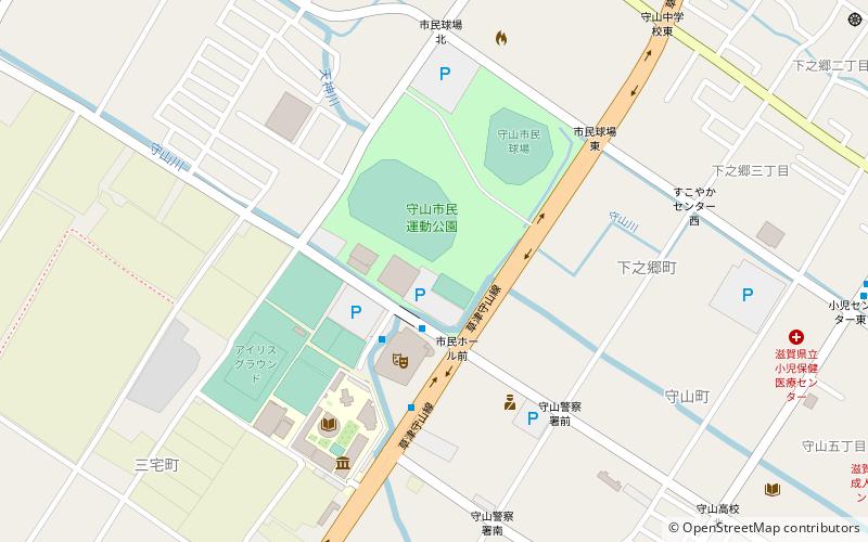 moriyama citizens gymnasium location map