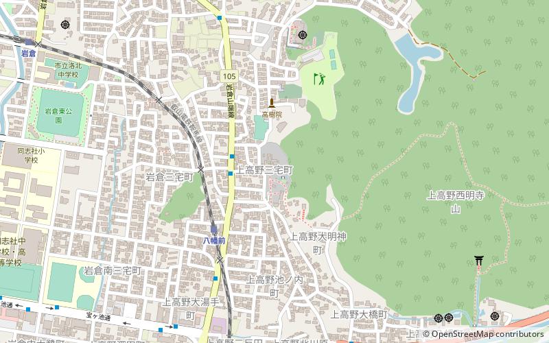 Miyake Hachimangū location map