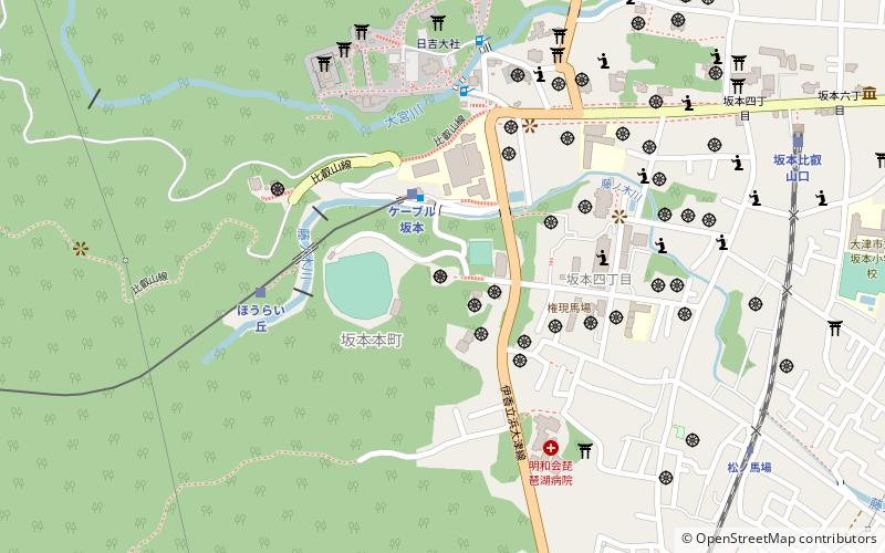 Hiyoshi Tōshō-gū location map