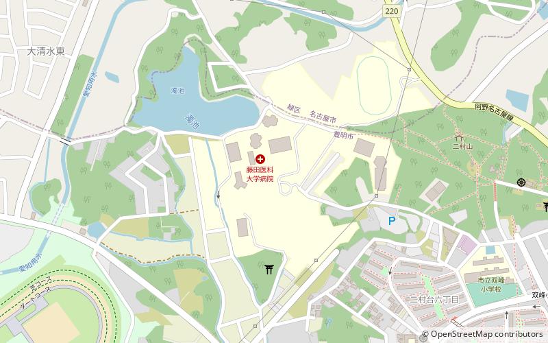 Fujita Health University location map