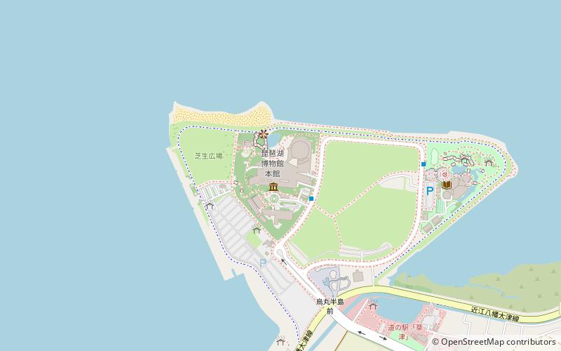 Lake Biwa Museum location map