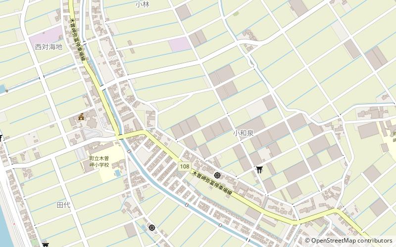 Kisosaki location map
