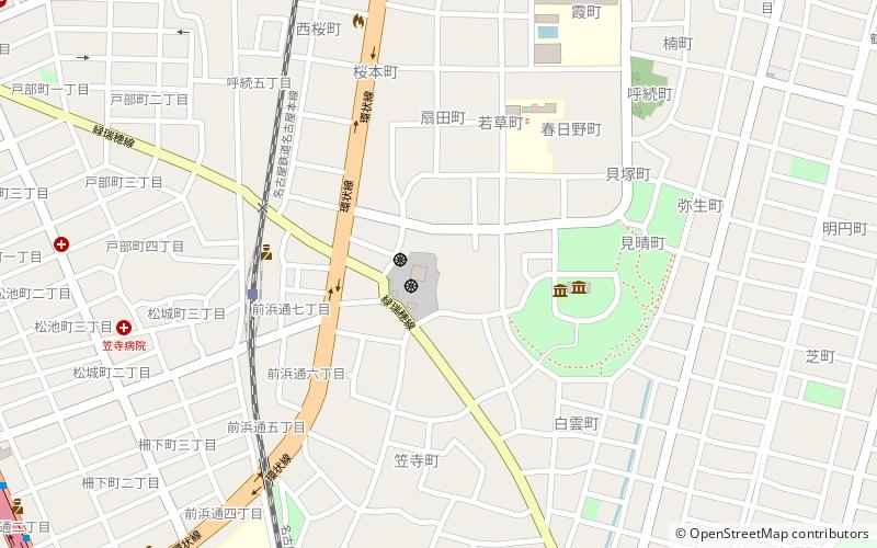 Kasadera Kannon location map