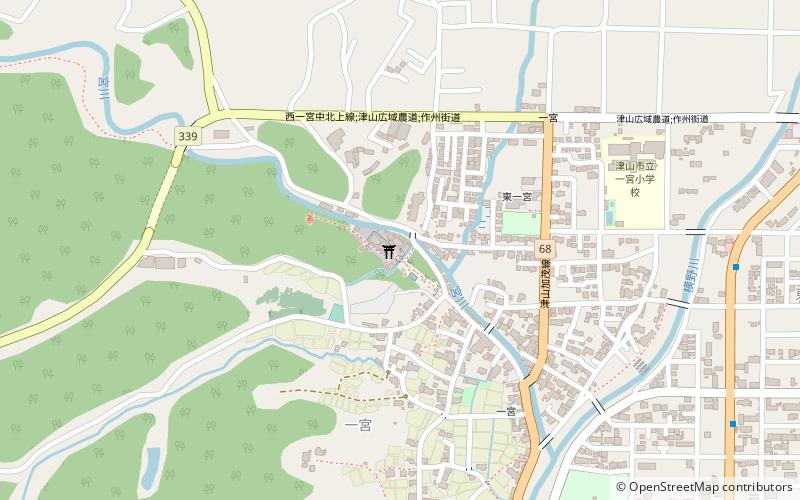 Nakayama Shrine location map