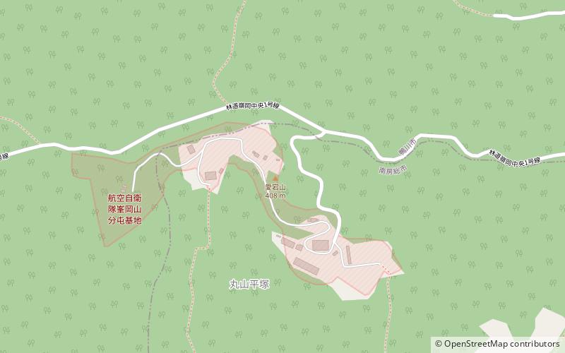 Atago Yama location map