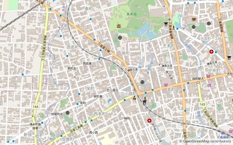 Izu Kokubun-ji location map