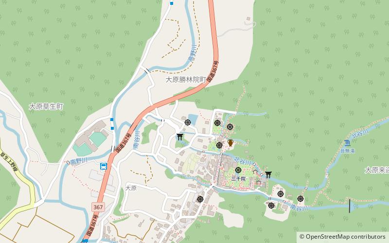 Hōsen-in location map