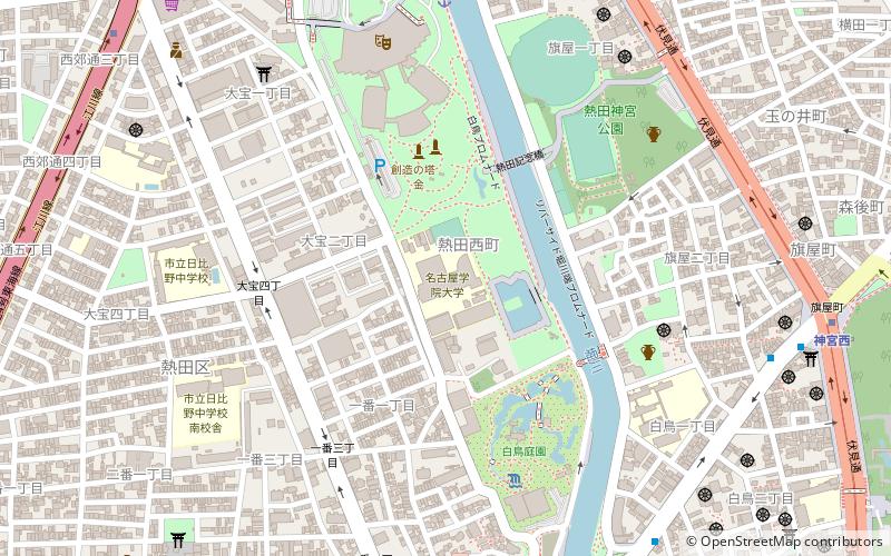 Nagoya Gakuin University location map