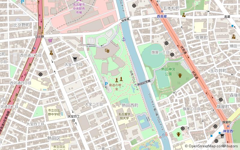 Bai niao gong yuan location map