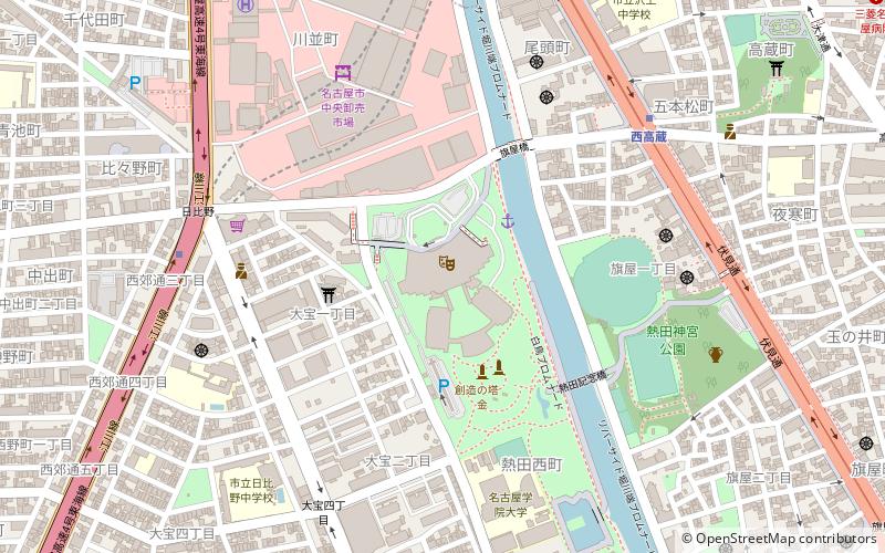 Nagoya Kokusai Kaigijō location map