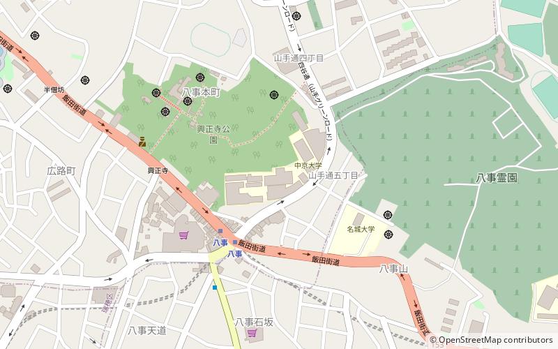 Université Chūkyō location map