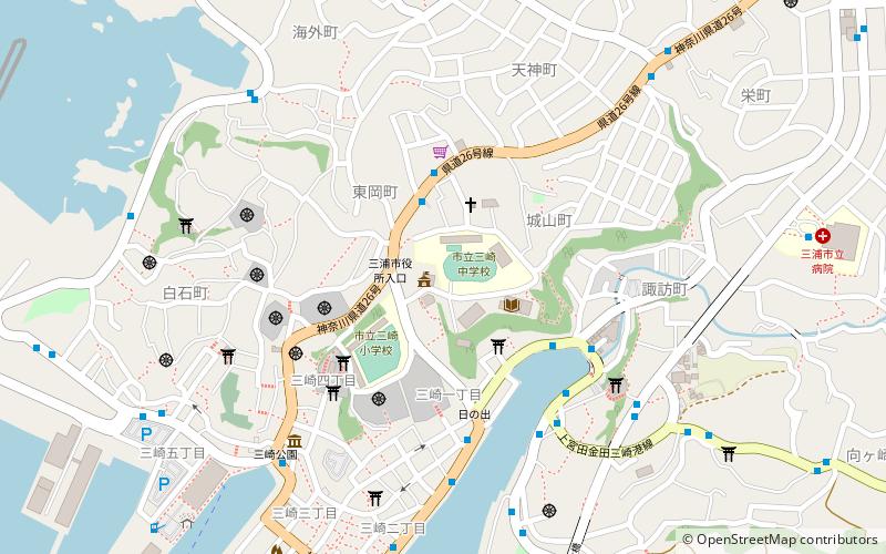 miura city location map
