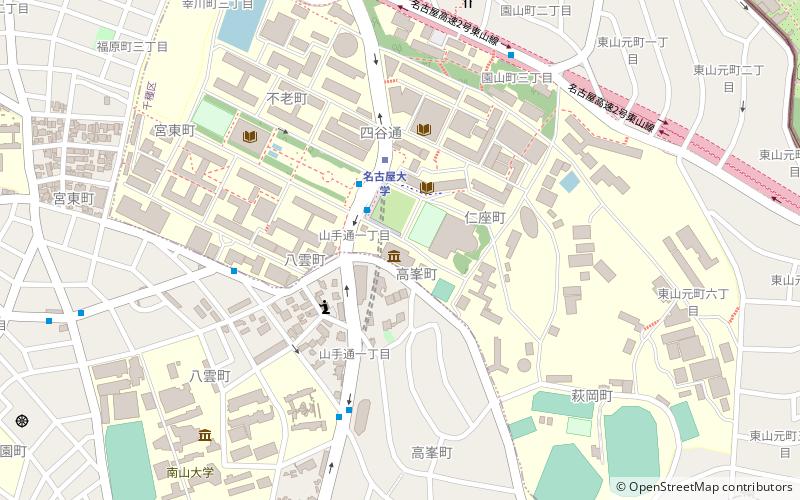 Ming gu wu da xue bo wu guan location map