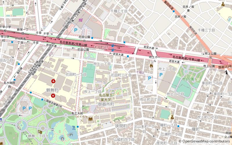 Université de technologie de Nagoya location map