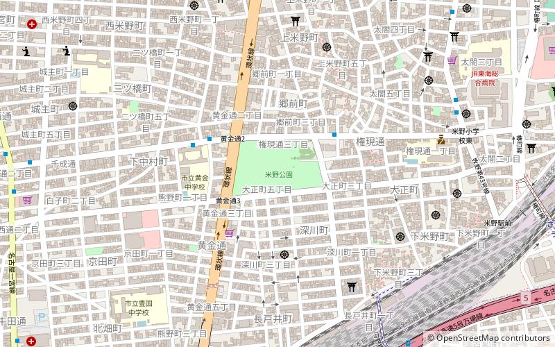 Mi ye gong yuan location map