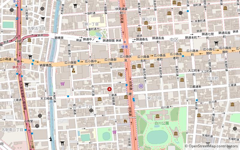 Misono-za location map