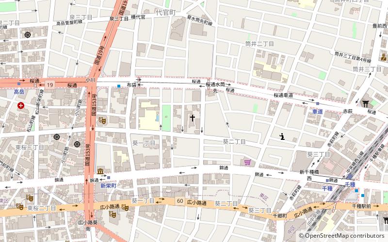 Catedral de San Pedro y San Pablo de Nagoya location map