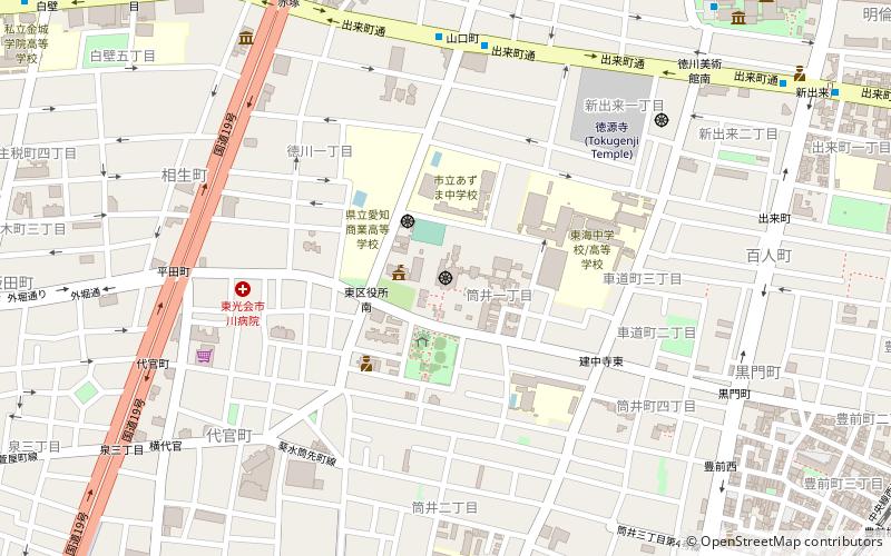 Kenchū-ji location map