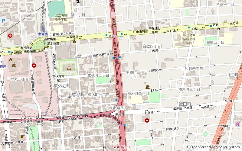 Catholic Chikaramachi Church location map
