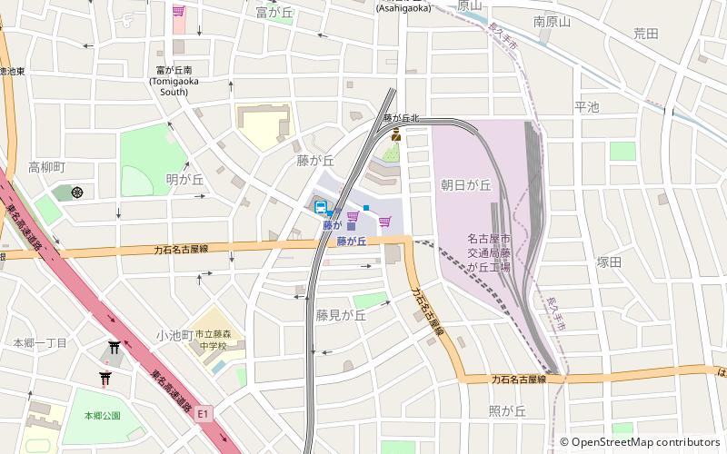 Fujigaoka location map