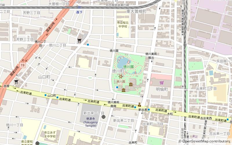 Hōsa Library location map
