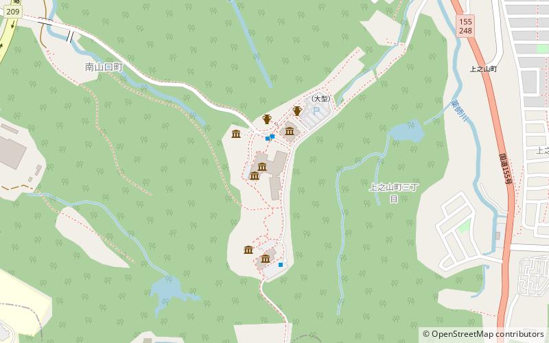 Aichi Prefectural Ceramic Museum location map