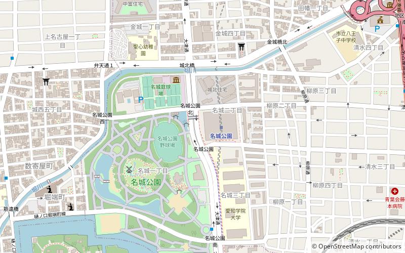 Nagoya Noh Theater location map