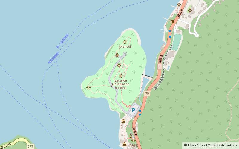 onshi hakone park location map