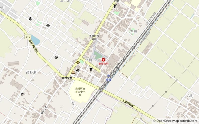 Toyosato location map