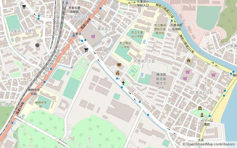 Kurihama location map