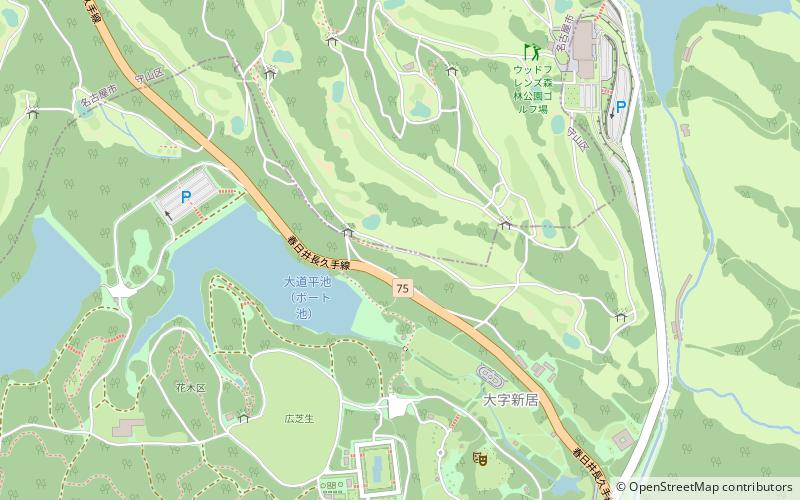 Aichiken Forest Park location map